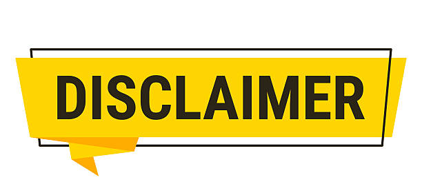 disclaimer banner
