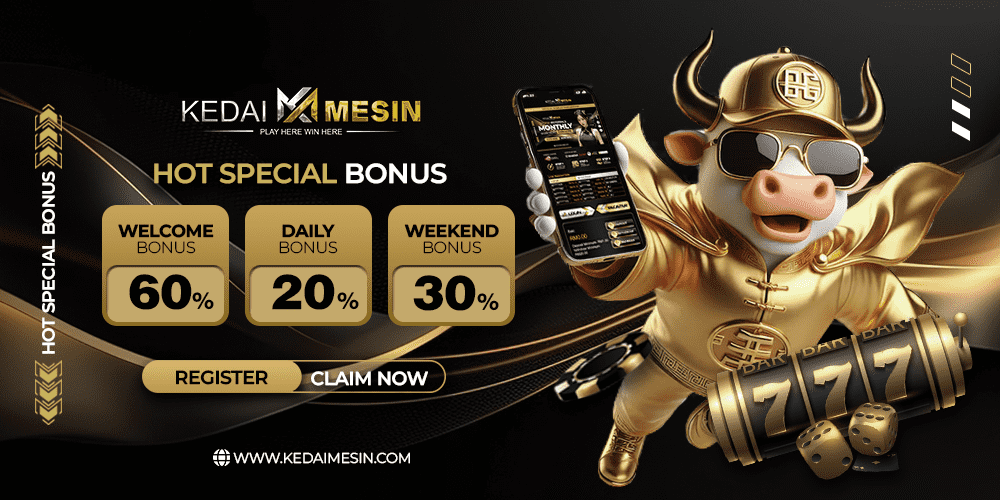 Kedaimesin promotional banner for SCRPLAY partnership